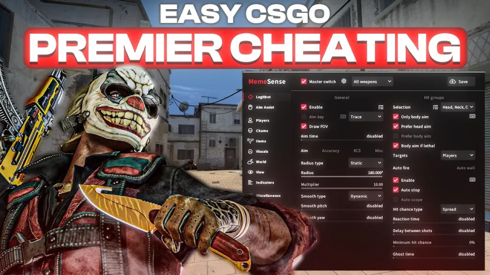 CS2 CHEATS MAKES PREMIER TOO EASY... (30+ KILLS?!) MEMESENSE 2026